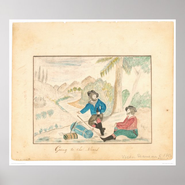 Poster Indo às Minas (1600A) (Frente)