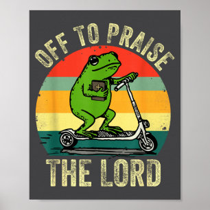 Poster Indo Louvar ao Senhor Sagrado Estudo Bíblico do Sa