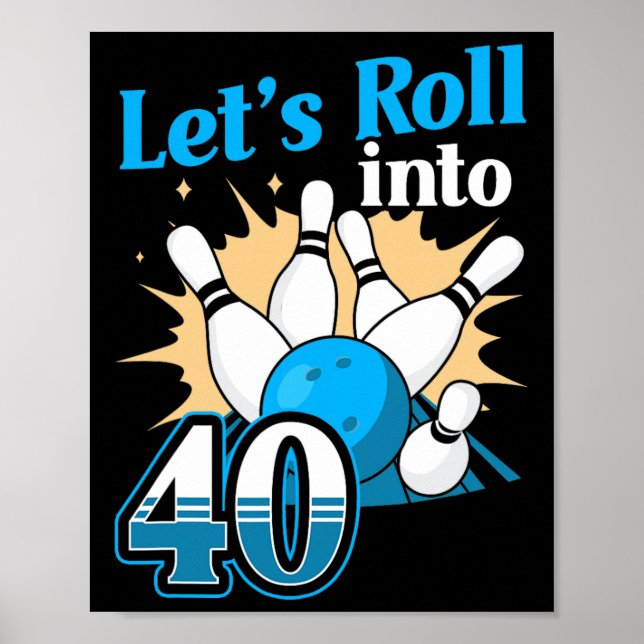 Poster Indo para 40 Boliche (Frente)