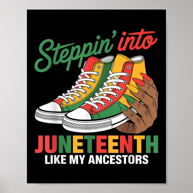 Poster Indo Para A Décima Junta Como Meu Ancestral Sneake (Frente)