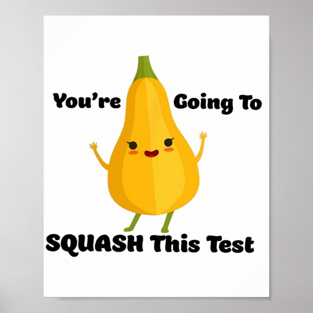 Poster Indo Para Esmagar Este Professor De Veggie Testand (Frente)