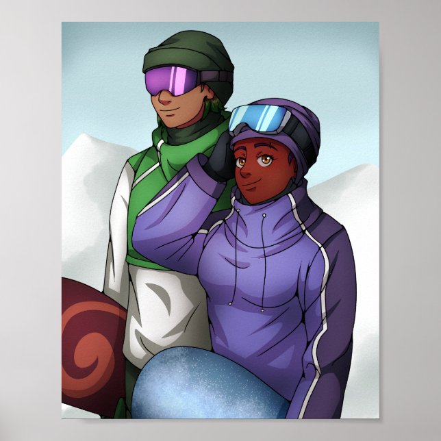 Poster Indo Snowboard (Frente)