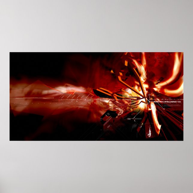 Poster Industrial Intelligence (Frente)