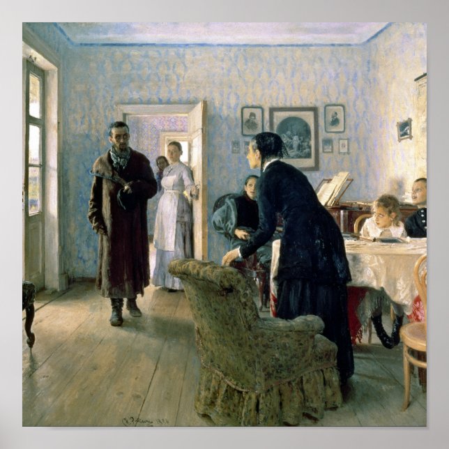 Pôster Inesperado, 1884-88 (Frente)