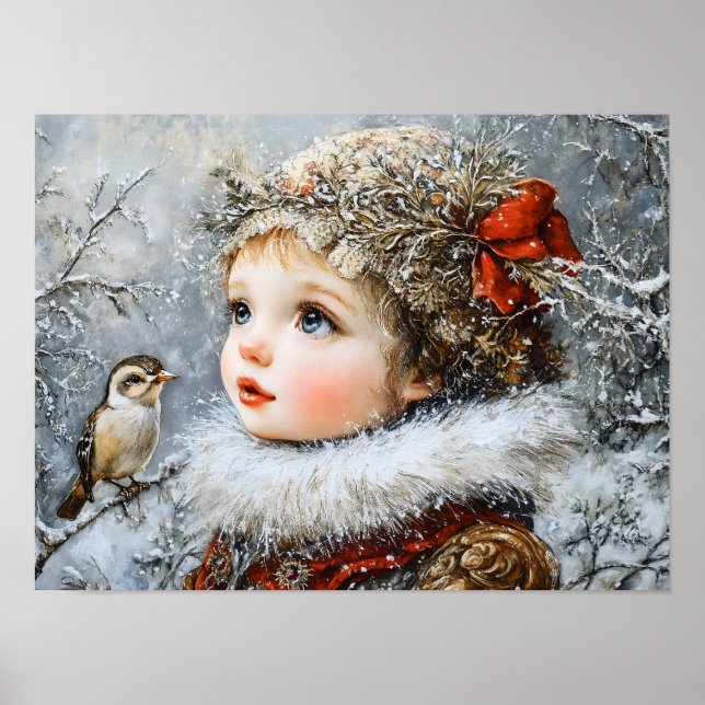 Poster Infância de inverno (Frente)