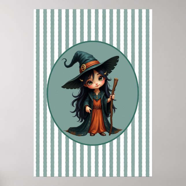 Poster Infantil Bruxinha Boa (Frente)