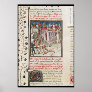 Pôster Inferno, de "De Civitate Dei" por St Augustine