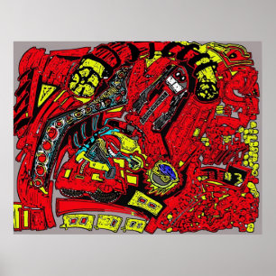 Pôster Inferno de Robo