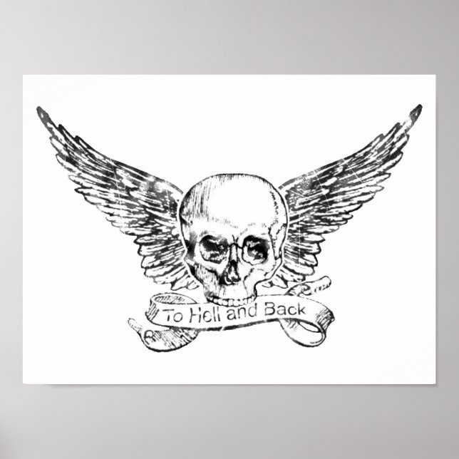 Pôster Inferno e Volta (Frente)