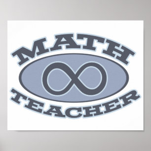 Pôster Infinidade de Professores de Matemática
