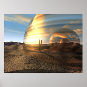 Poster Infinidade do Deserto