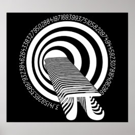 Pôster Infinidade do Geek Matemático Pi Day