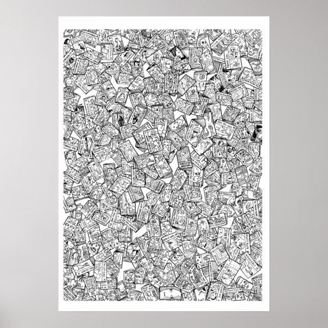 POSTER INFINIDADE DO HISTÓRIA EM QUADRINHOS (Frente)