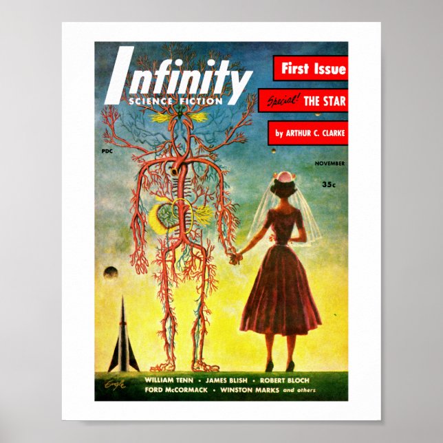 Poster Infinity Science Fiction (Nov, 1951) (Frente)