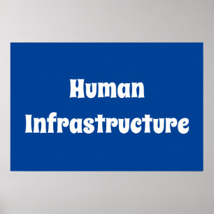 Poster Infraestrutura humana