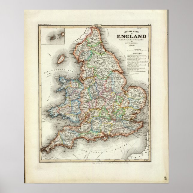 Pôster Inglaterra 2 (Frente)