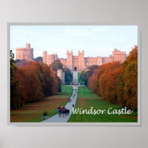 Poster Inglaterra - Castelo de Windsor -