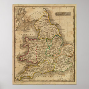 Pôster Inglaterra e Wales 2