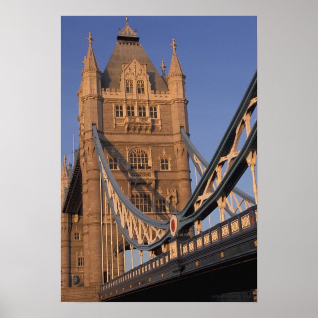 Pôster Inglaterra, Londres, A Ponte da Torre (Frente)
