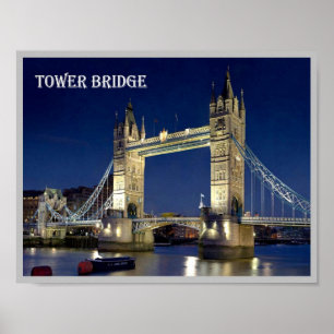 Poster Inglaterra - Londres - Tower Bridge -