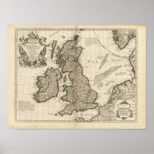 Poster Inglaterra, Scotland, Europa
