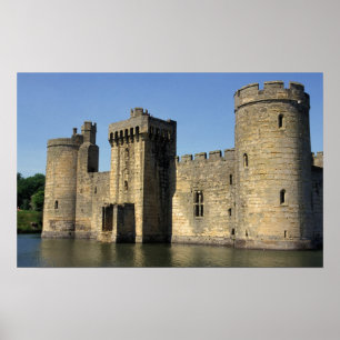 Pôster Inglaterra, Sussex, Castelo Bodiam.
