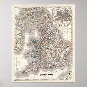 Pôster Inglaterra, Wales 2