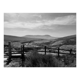 Pôster Ingleborough Yorkshire Poster