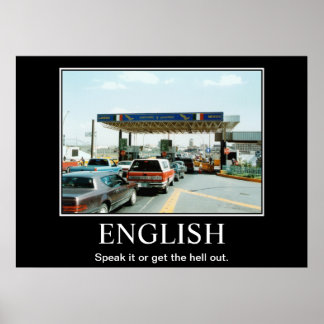 POSTER INGLÊS