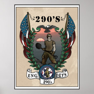 Poster INGLÊS 290's. DET