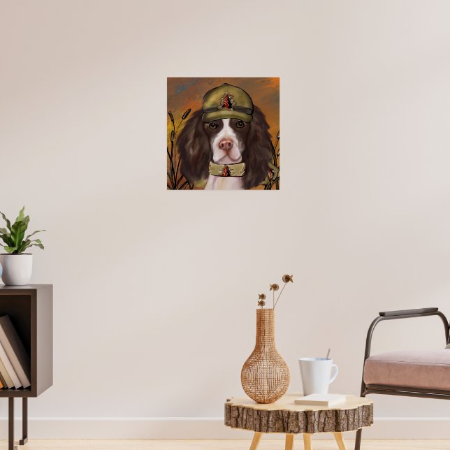 Poster Inglês Springer Spaniel (Sala de Estar 3)