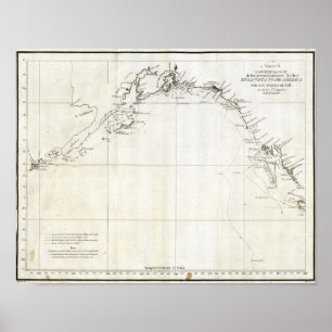 Pôster Ingleses, Colômbia, Alaska
