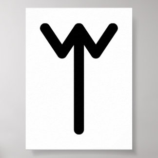 Poster INGUZ Runa Nórdica (Fertilidade, Crescimento) | El