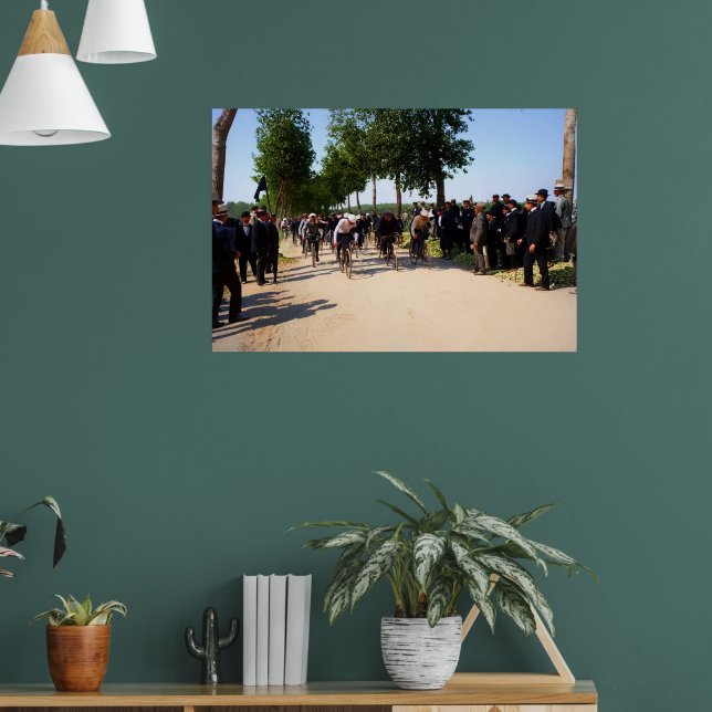 Poster Início da Primeira Volta à França, Circa 1903 (Sala de Estar 1)