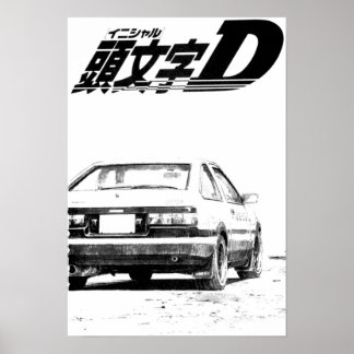 Poster Initial D Cover Scene