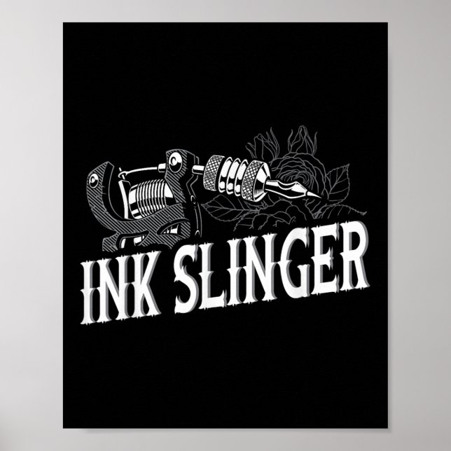 Poster Ink Slinger - Tatuador (Frente)