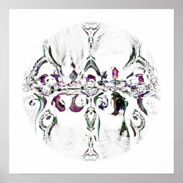 Pôster InkBlot - Assimetria 1 (Frente)