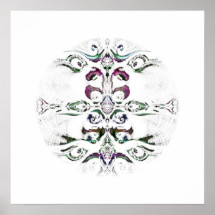 Pôster InkBlot - Simetria 4
