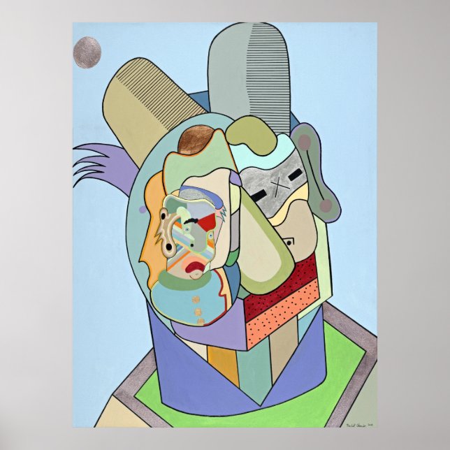 Poster "Inner Face" por Ruchell Alexander (Frente)