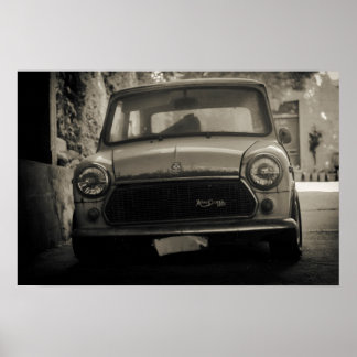 poster Innocenti Mini Cooper 1300 1975
