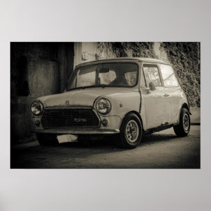 poster Innocenti Mini Cooper 1300 1975