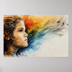 Poster Inocência e Coragem – Santa Maria Goretti