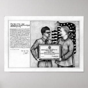 Poster inoperante do olho de Vannak e de Hillary