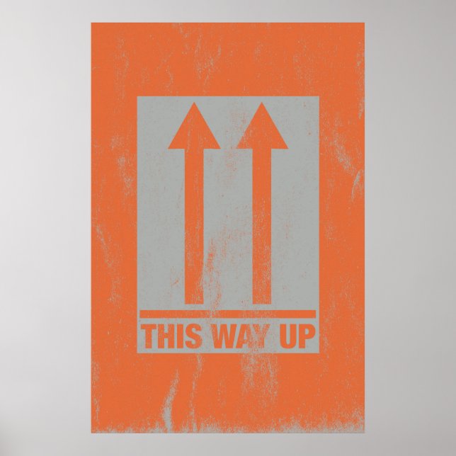 Poster Inscrição para cima (Frente)