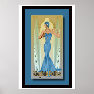 Poster Insensatez de Ziegfeld