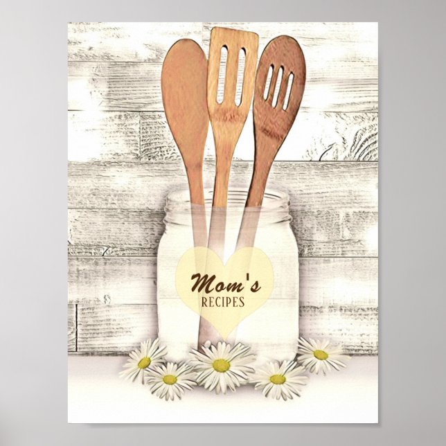 Poster Inserção frontal do Binder de Receita Personalizad (Frente)