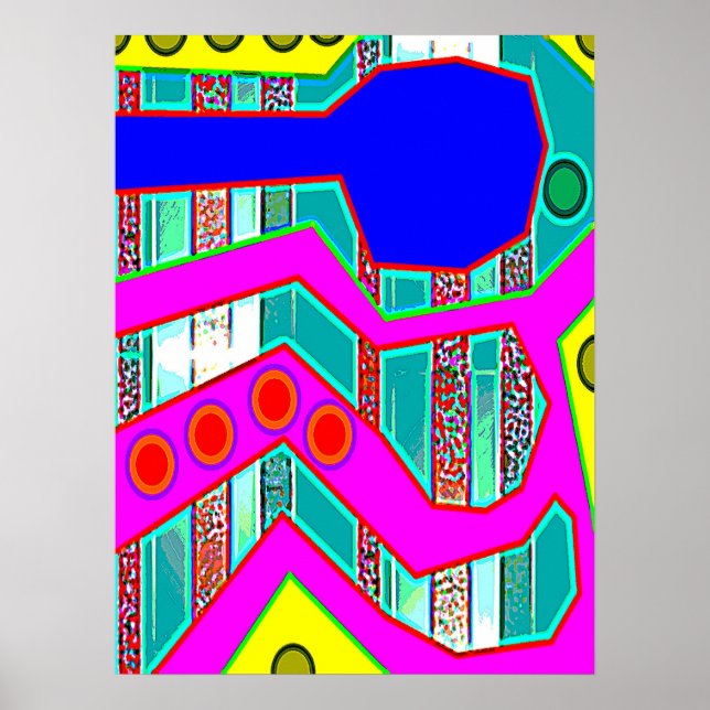 Pôster Inserir em Baixo (Frente)