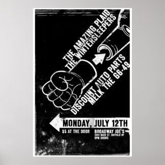 Pôster inserir punho