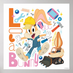 Poster INSETOS BUNNY BUILDERS™  Ferramentas de Trabalho d