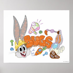 Poster INSETOS BUNNY BUILDERS™ INSETOS BUNNY™ Sketch Art